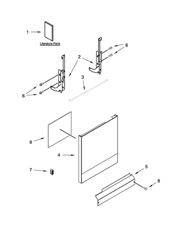 Door and panel parts