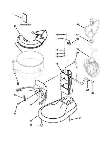 Base and pedestal unit parts