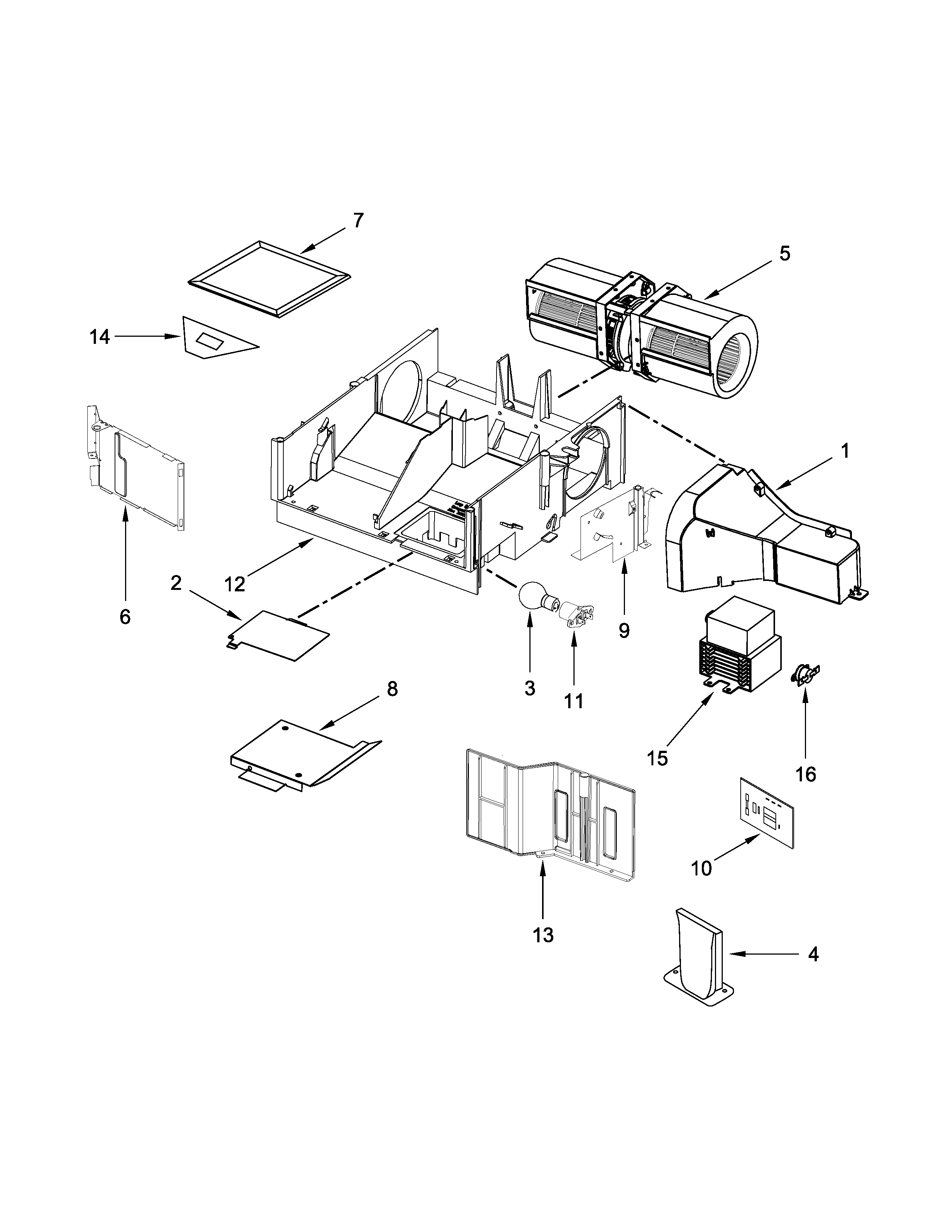 Air flow parts