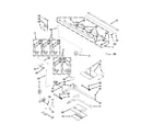 Whirlpool WGG755S0BE07 manifold parts diagram