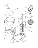 Base and pedestal unit parts