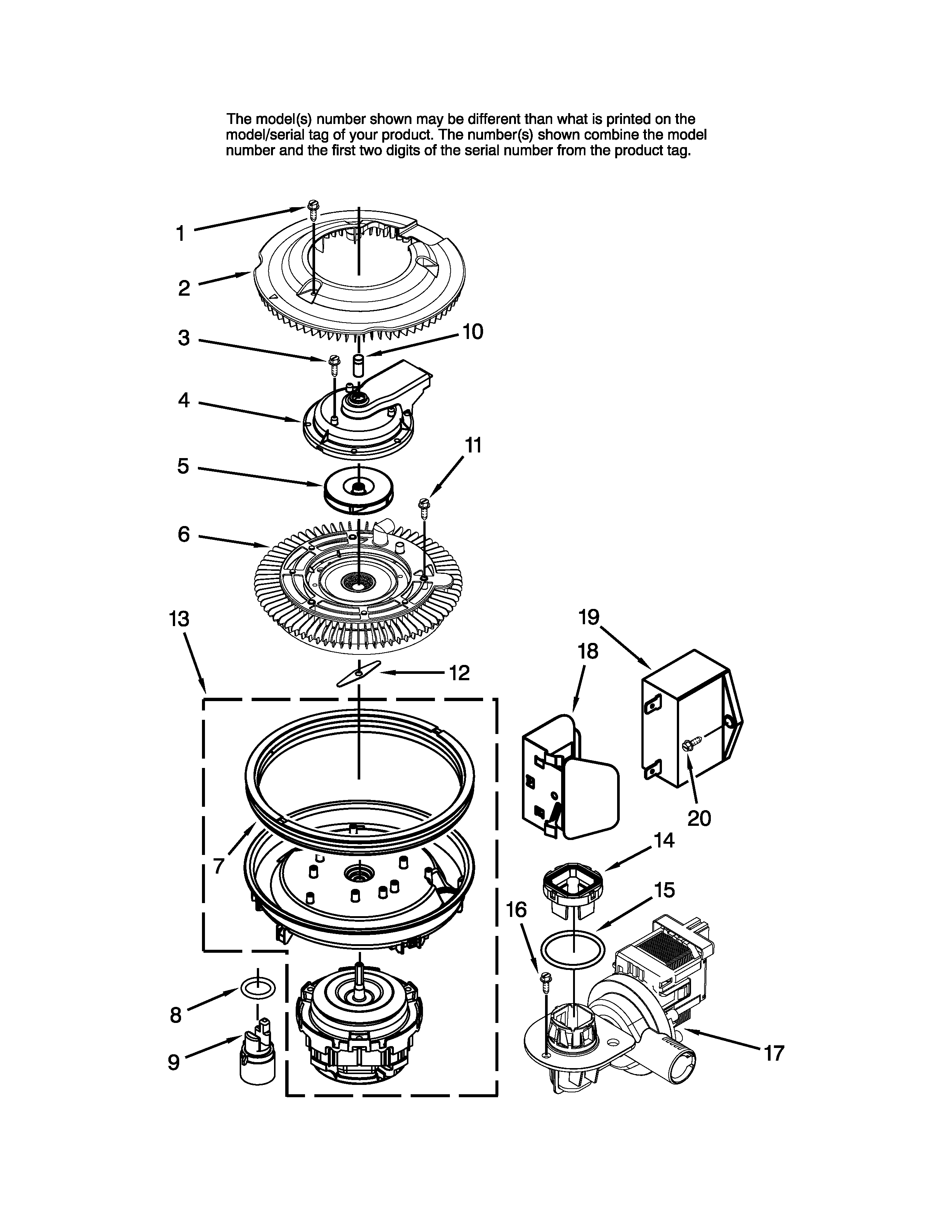 PUMP AND MOTOR PARTS