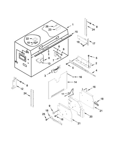 Freezer liner parts