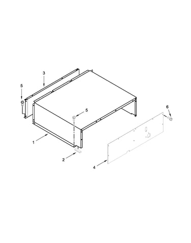Top grille and unit cover parts