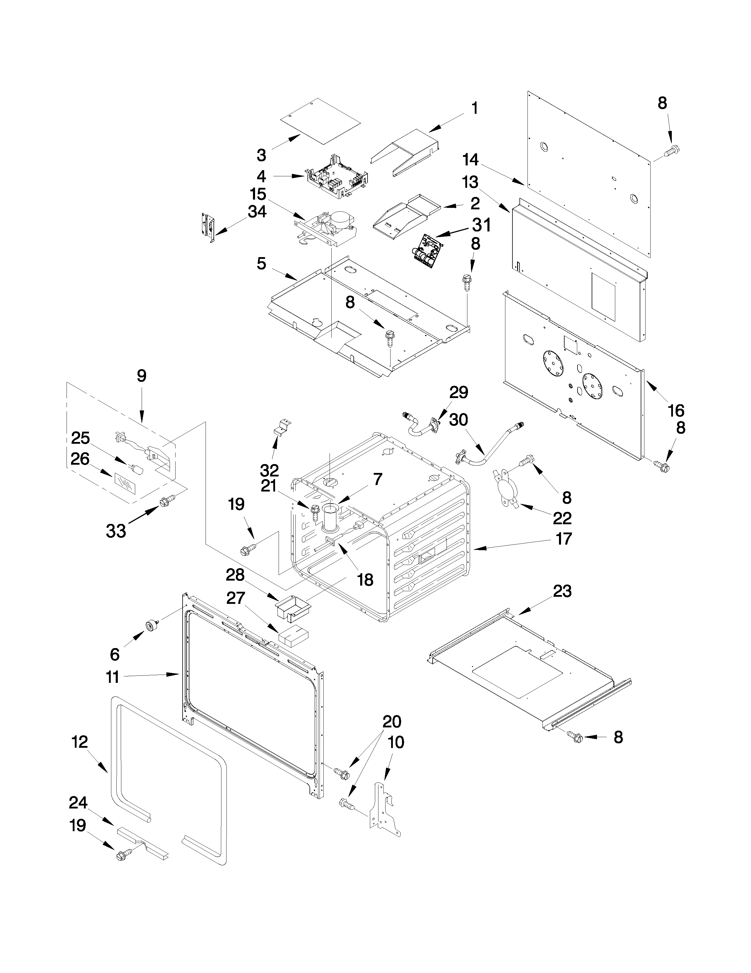 Oven parts