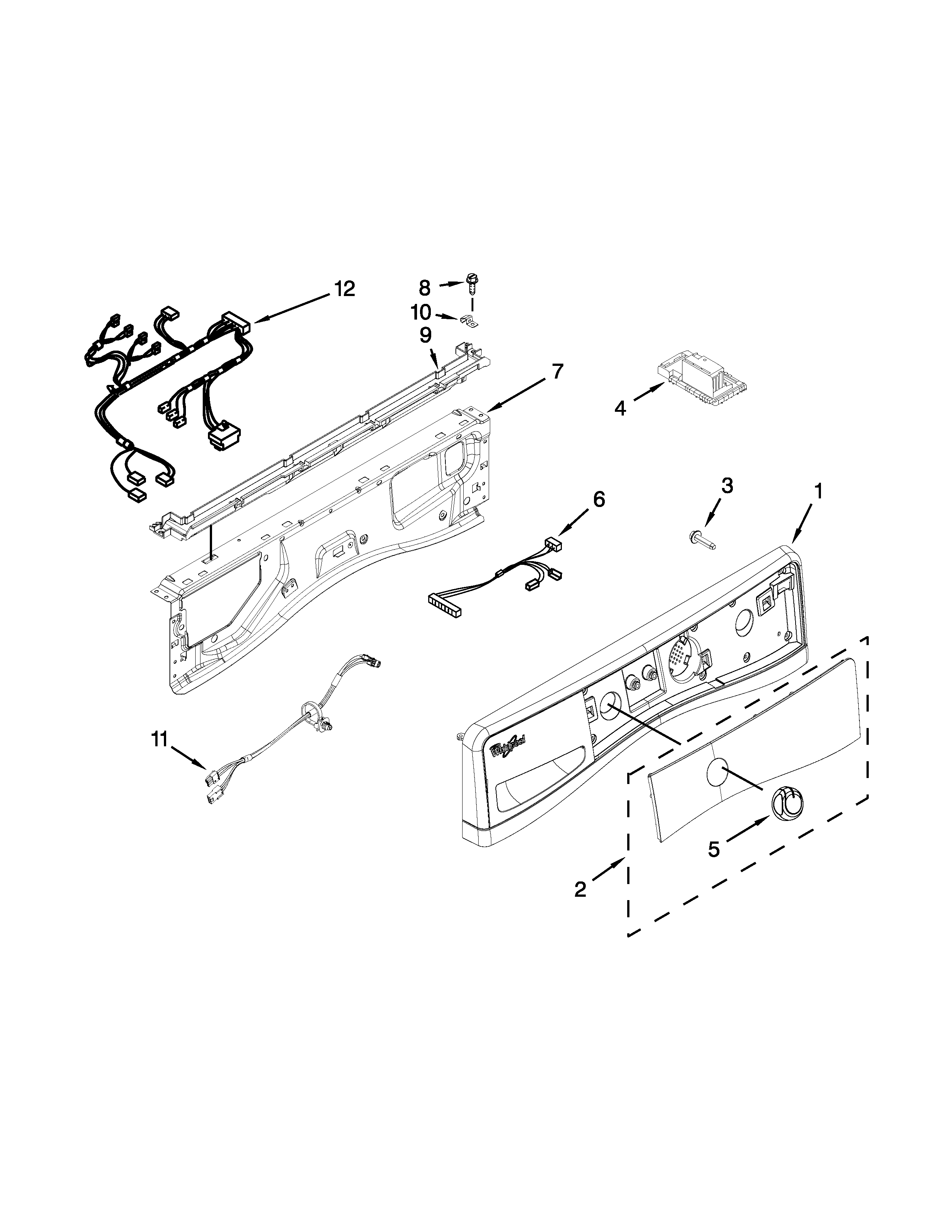 Control panel parts