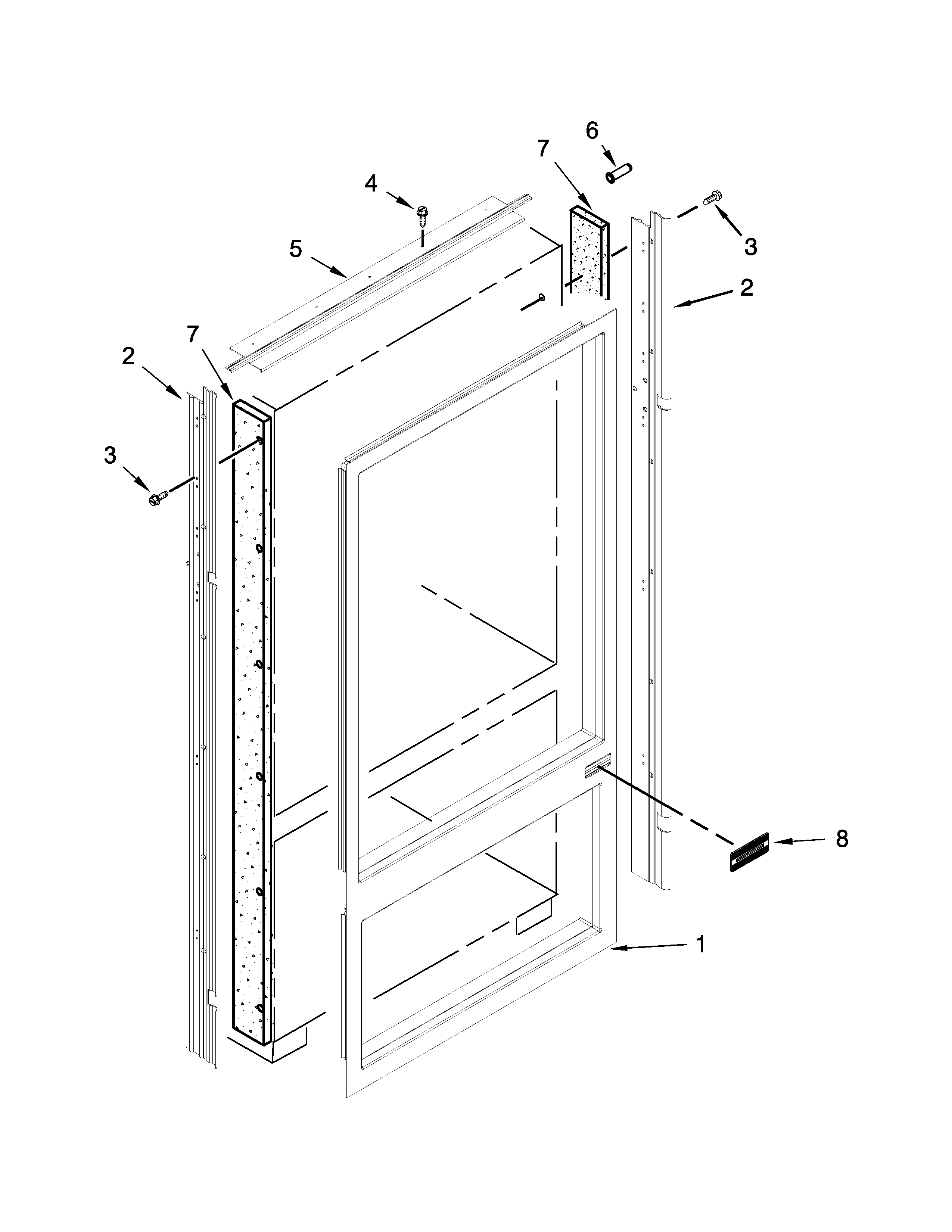 Cabinet trim parts