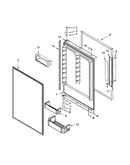Refrigerator door parts