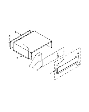 Top grille and unit cover parts