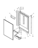 Refrigerator door parts
