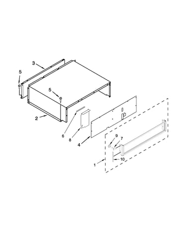 Top grille and unit cover parts