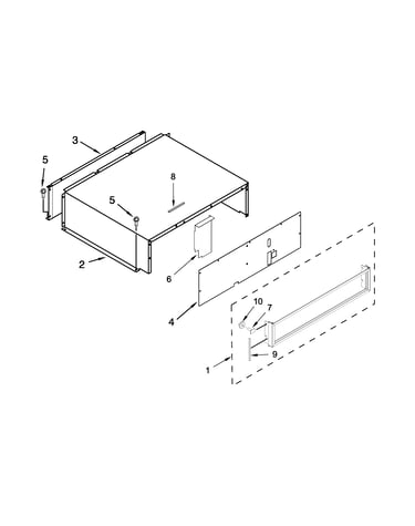 Top grille and unit cover parts