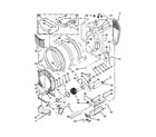 Whirlpool WED87HEDW1 bulkhead parts diagram