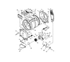 Whirlpool WGD8000DW3 bulkhead parts diagram