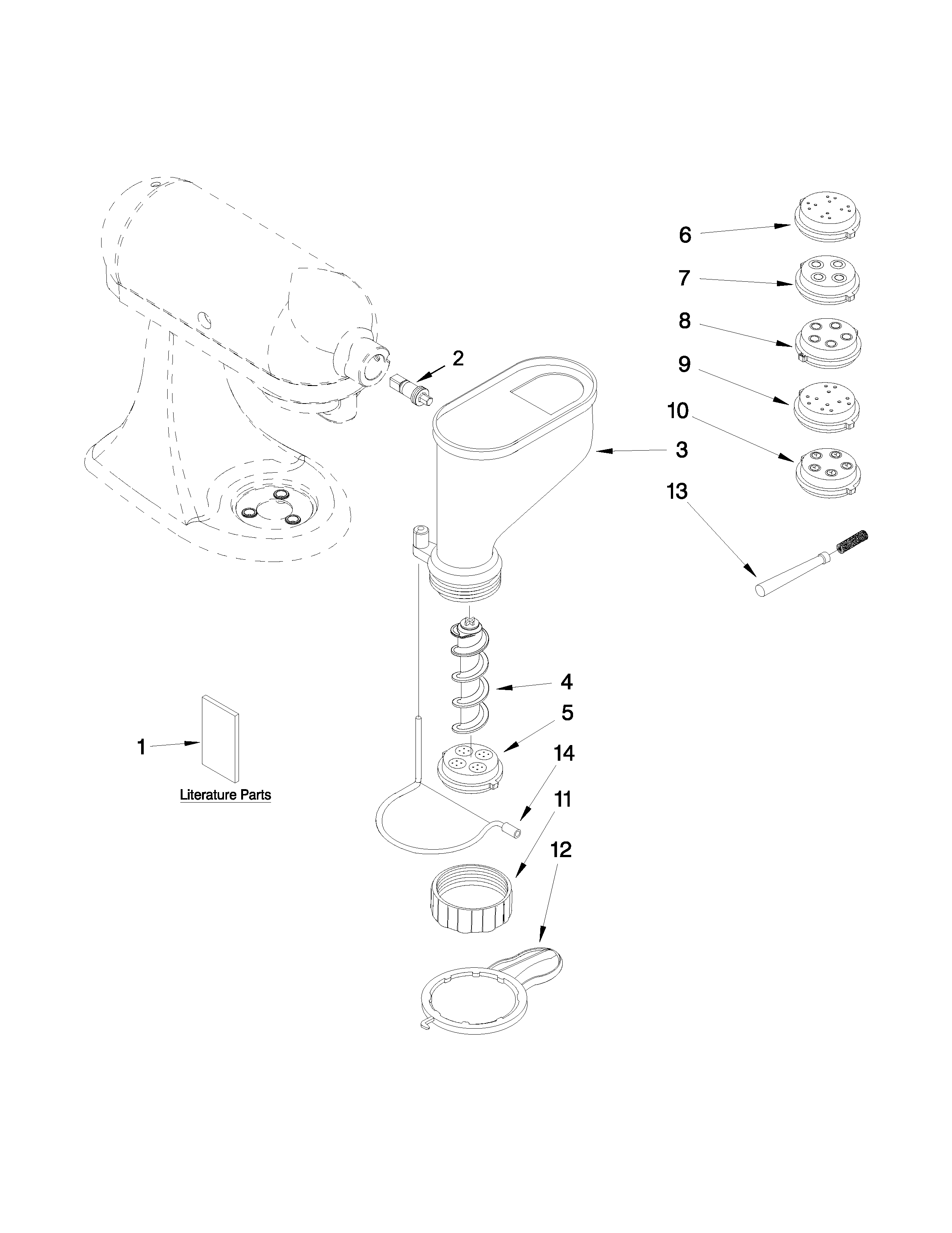 Attachment parts