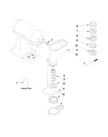 Attachment parts