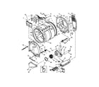 Maytag MEDB855DC3 bulkhead parts diagram