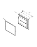 Freezer door parts