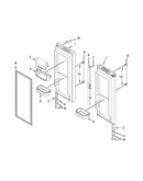 Refrigerator door parts