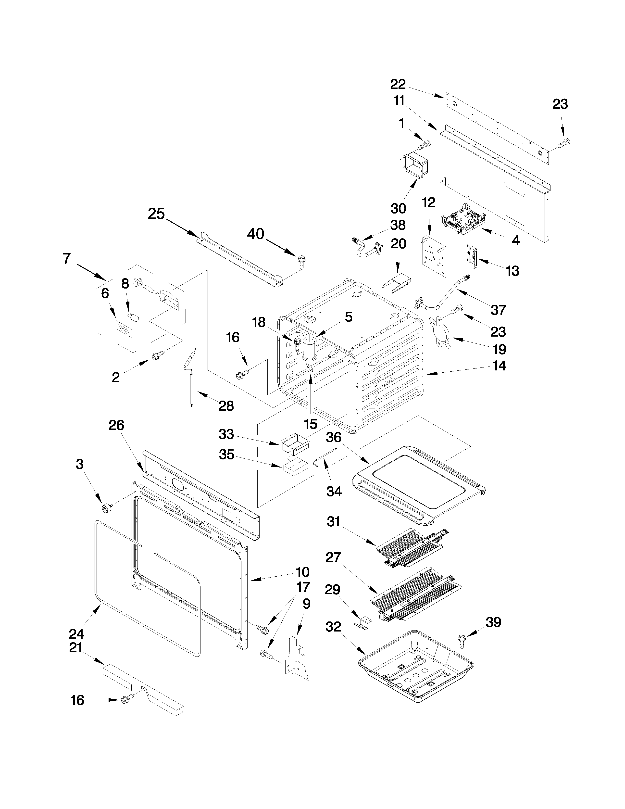 Oven parts