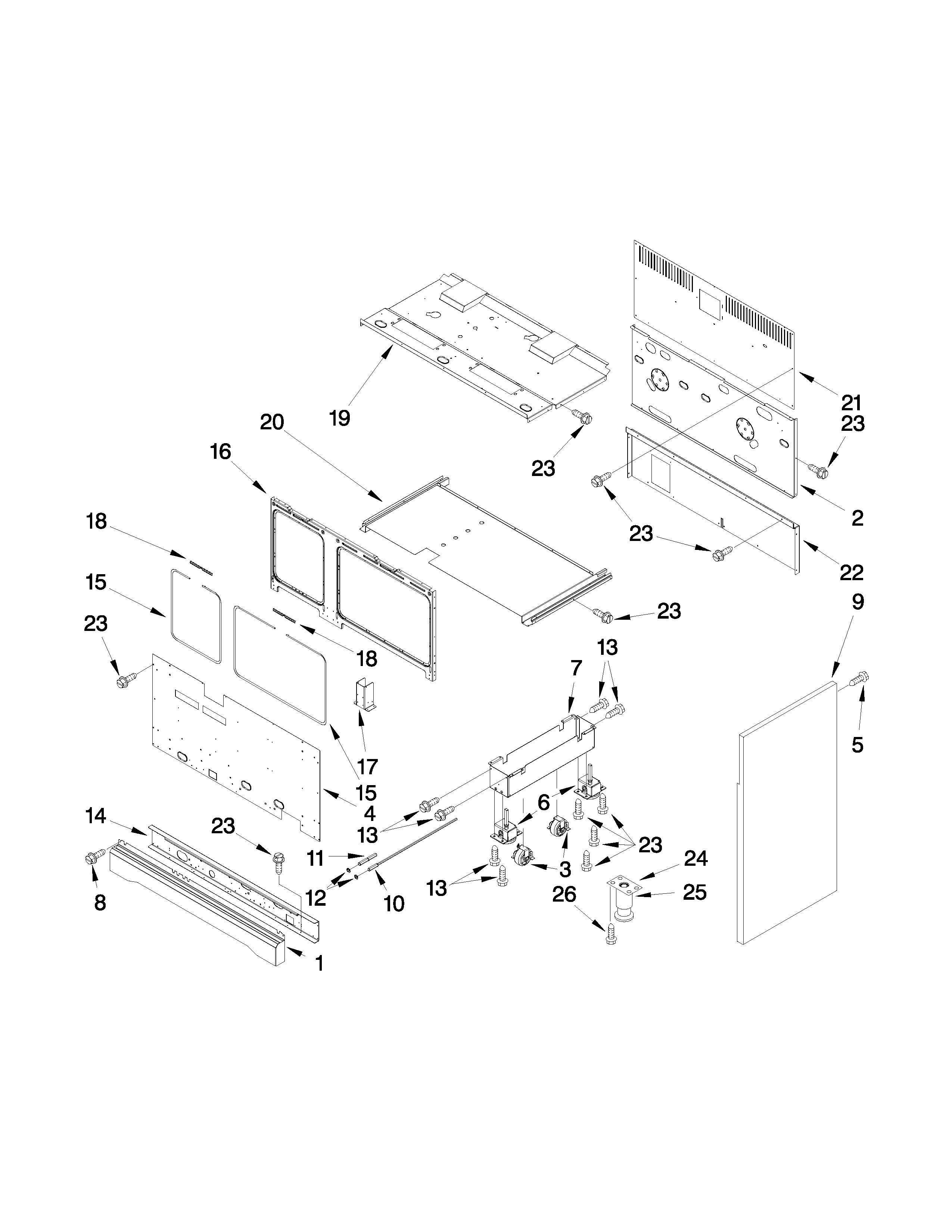 48" CHASSIS PARTS