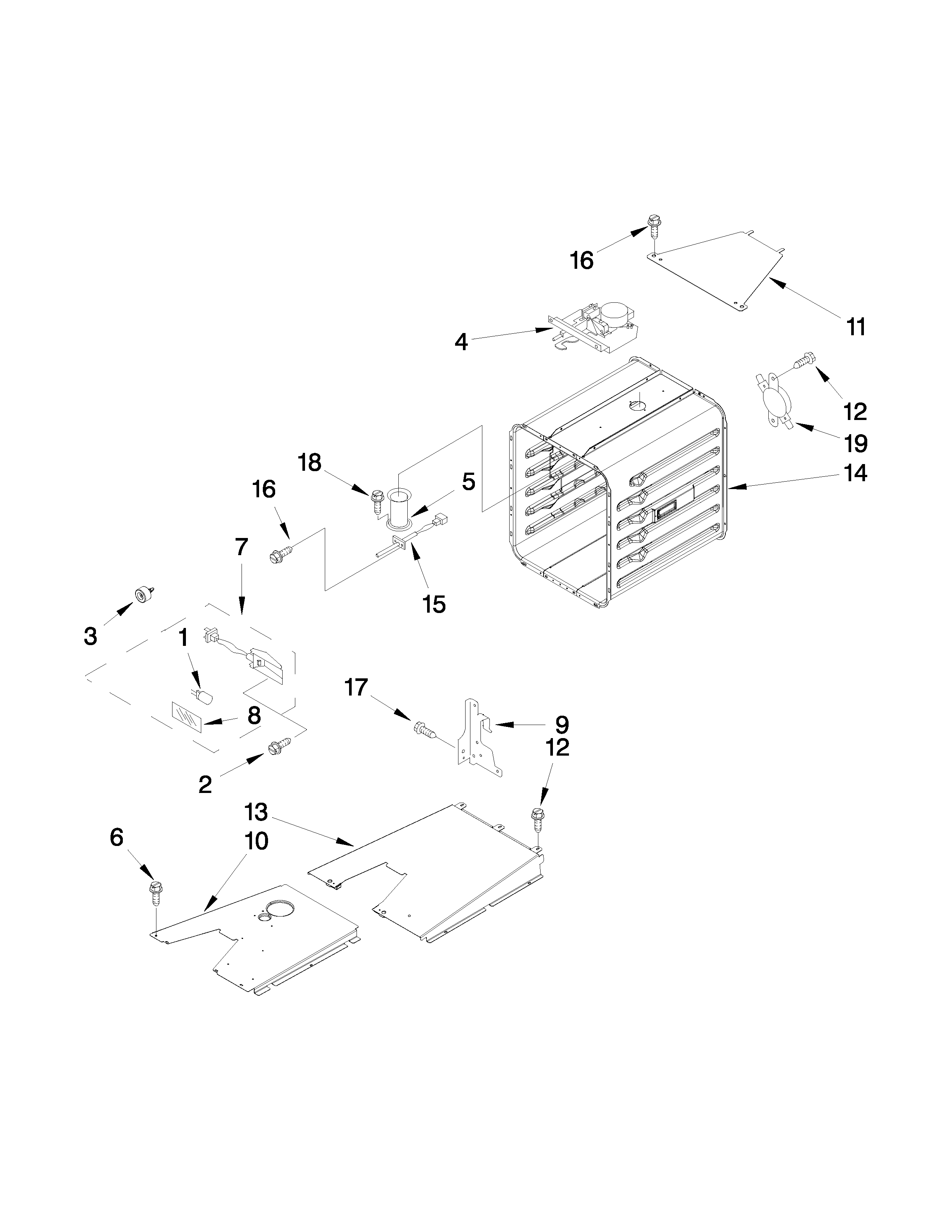 18" oven parts