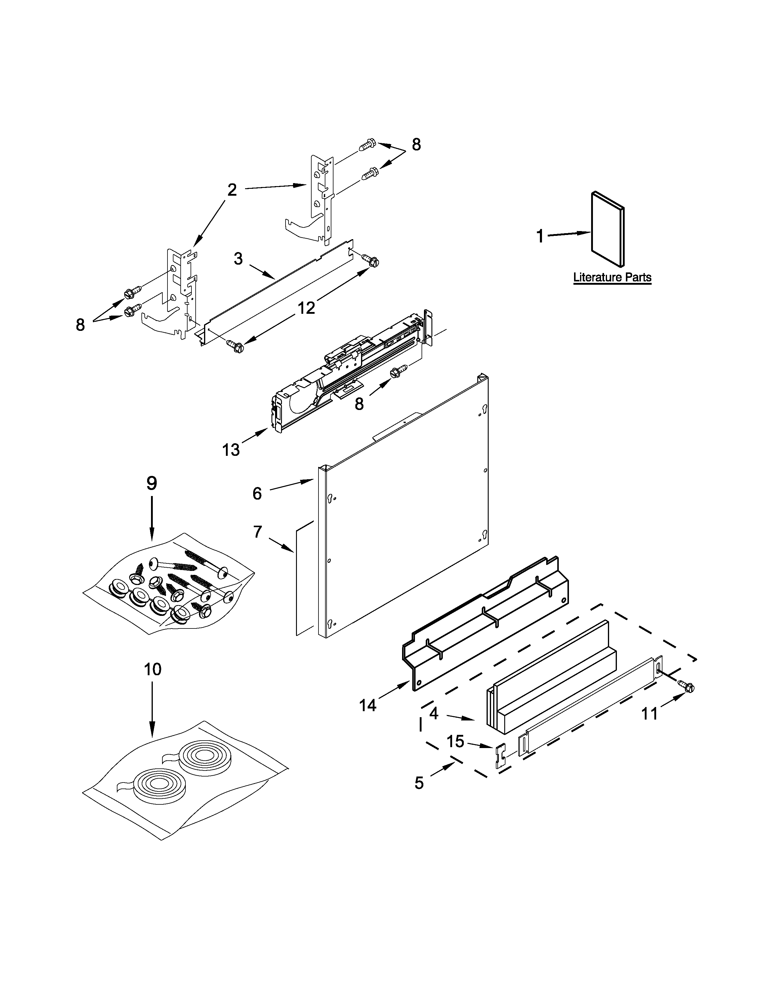 Door and panel parts