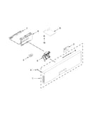 Control panel and latch parts