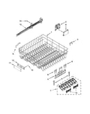 Upper rack and track parts
