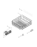 Lower rack parts