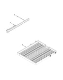 Third level rack and track parts