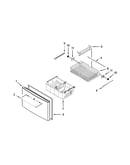 Freezer door parts