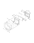 Oven door parts