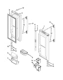 Refrigerator door parts