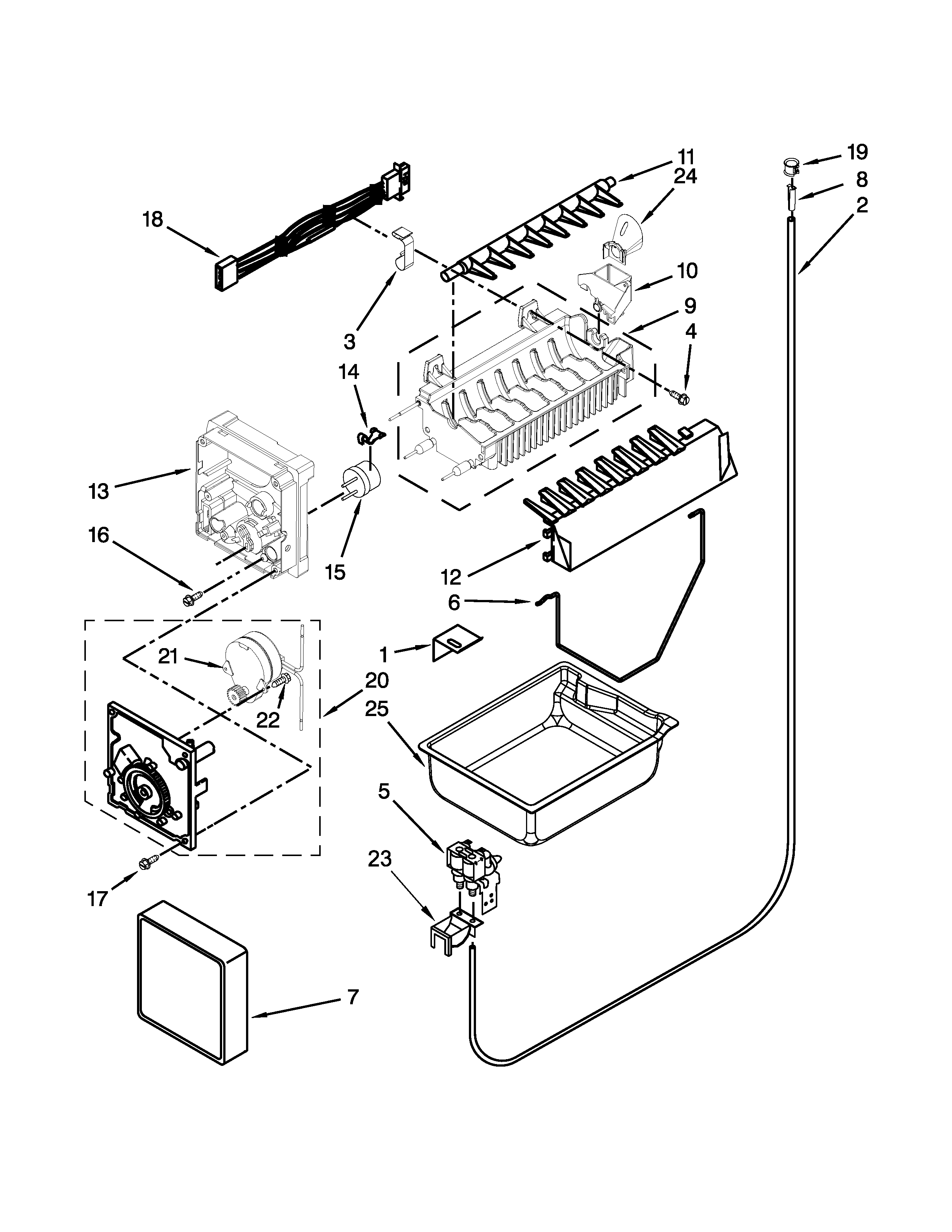Icemaker parts