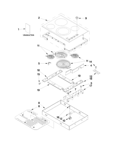 Cooktop parts