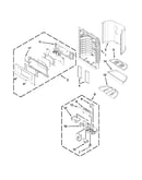 Dispenser front parts