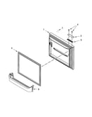 Freezer door parts