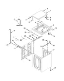 Top and cabinet parts