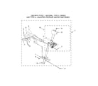 Whirlpool WGD4616FW1 burner assembly parts diagram