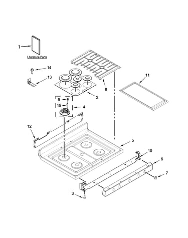 Cooktop parts