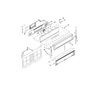Maytag MGR8800DS3 control panel parts diagram