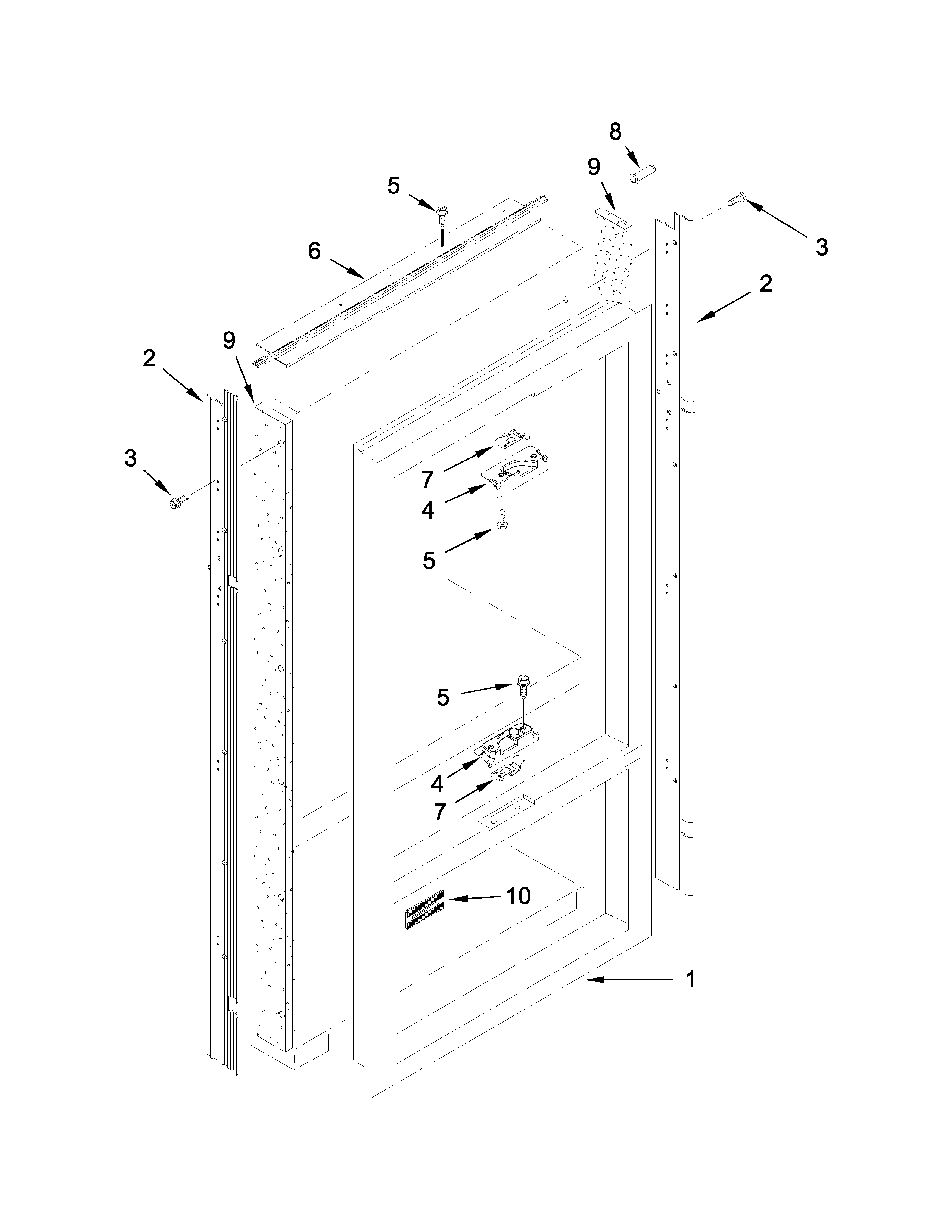 Cabinet trim parts