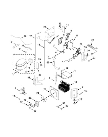 Upper unit parts