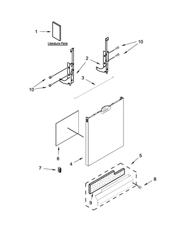 Door and panel parts