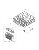 Lower rack parts