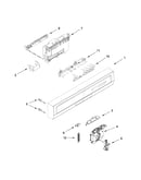 Control panel and latch parts