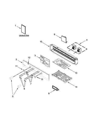 Control panel parts