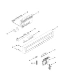 Control panel and latch parts