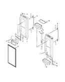 Refrigerator door parts